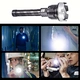 high output rechargeable flashlight